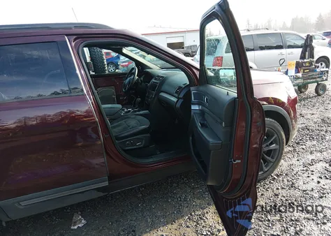 2018 Ford Explorer Xlt z USA, uszkodzony, nr VIN 1FM5K8D8XJGA56823